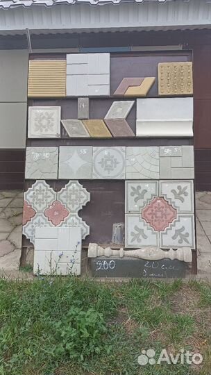 Брусчатка, тратуарные плитки, бордюры