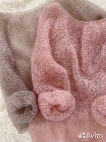 Шапки, палантины,митинки, паутинки из махера