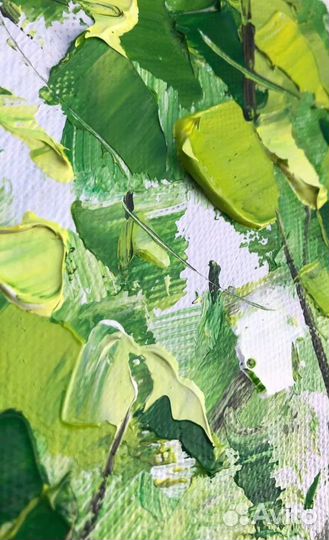 Интерьерная картина летний пейзаж Минимализм