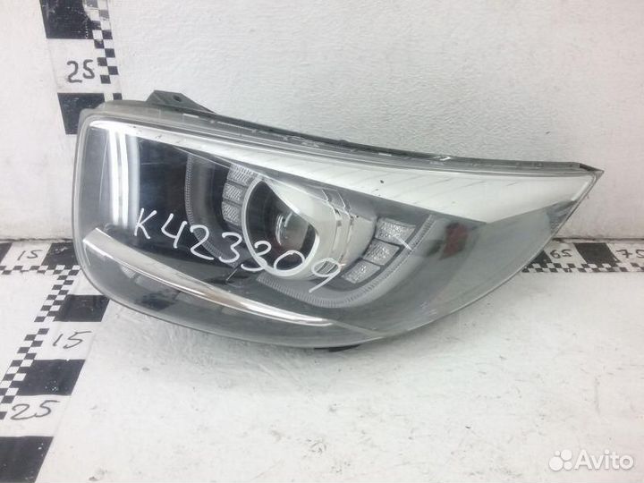 Фара левая Kia Picanto 3 галоген линза дхо