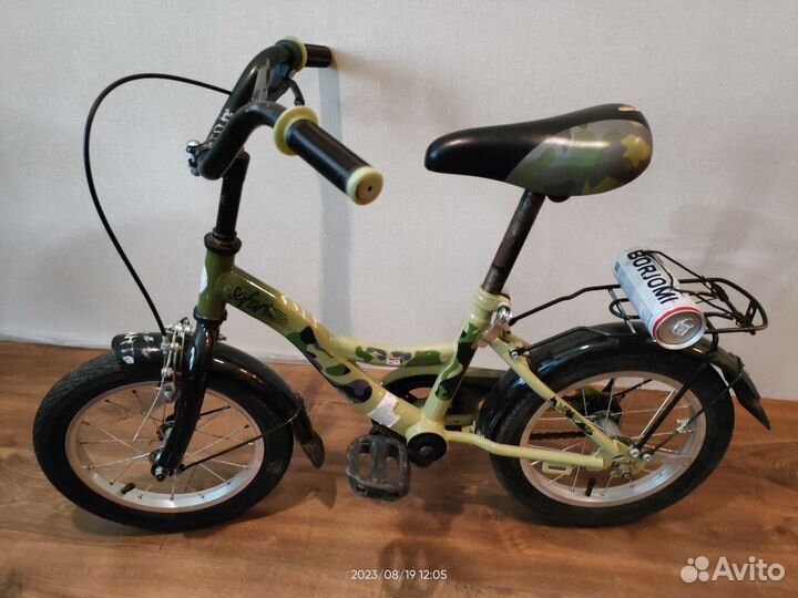 Детский велосипед с ручкой бу 14