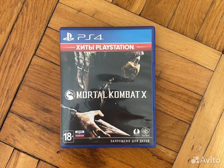 Mortal kombat x ps4 диск