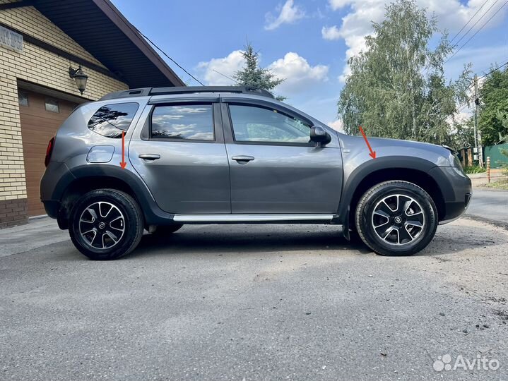 Оригинальные расширители арок Рено Дастер