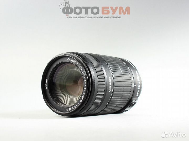 Объектив Canon EF-S 55-250mm f4-5.6 IS II