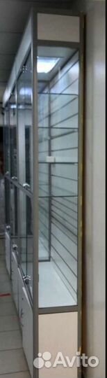 Стеклянная витрина бу