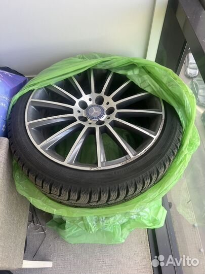 Зимняя резина на дисках mercedes