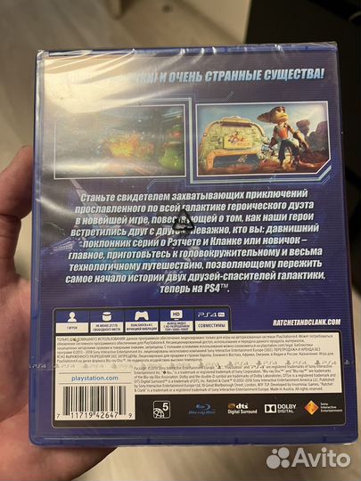 Ratchet clank ps4 новый