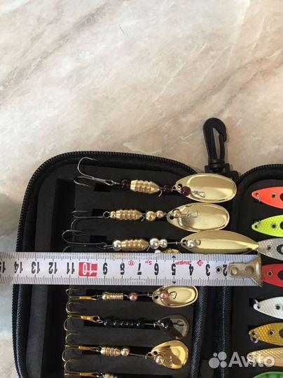 Набор блесен колебалки с вертушками