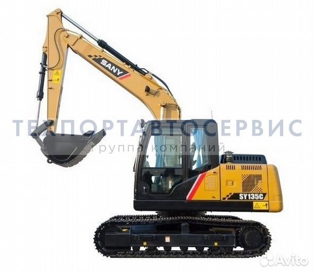 Гусеничный экскаватор Sany SY135C, 2023