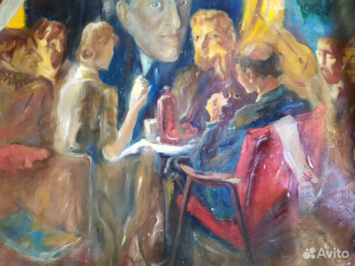 СССР картина холст масло Ю. А. Арбузов