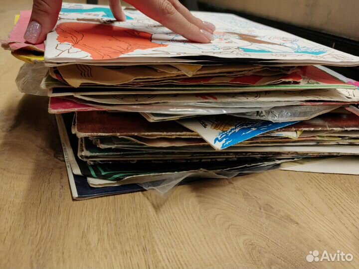 Советские виниловые пластинки пакетом