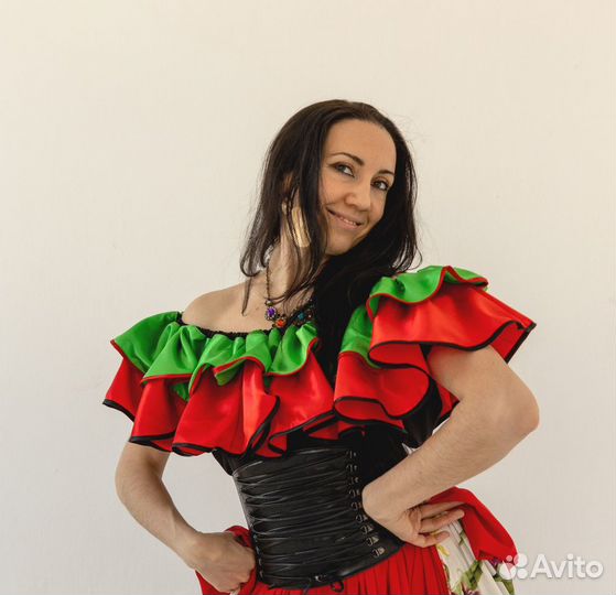 Блуза фламенко