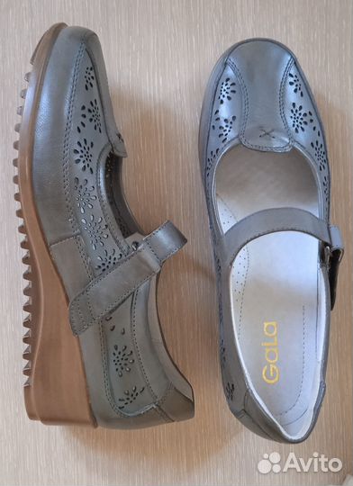 Туфли женские кожаные р.37-38