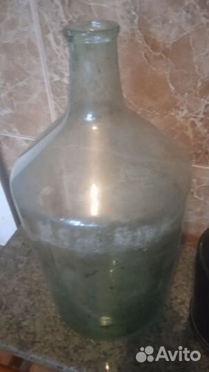 Бутылка стеклянная