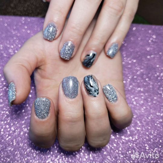 Маникюр+гель лак
