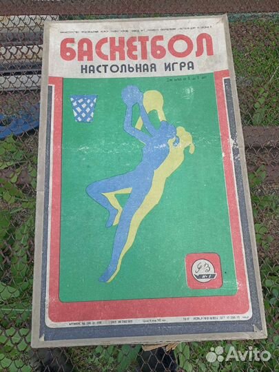 Настольная игра баскетбол СССР