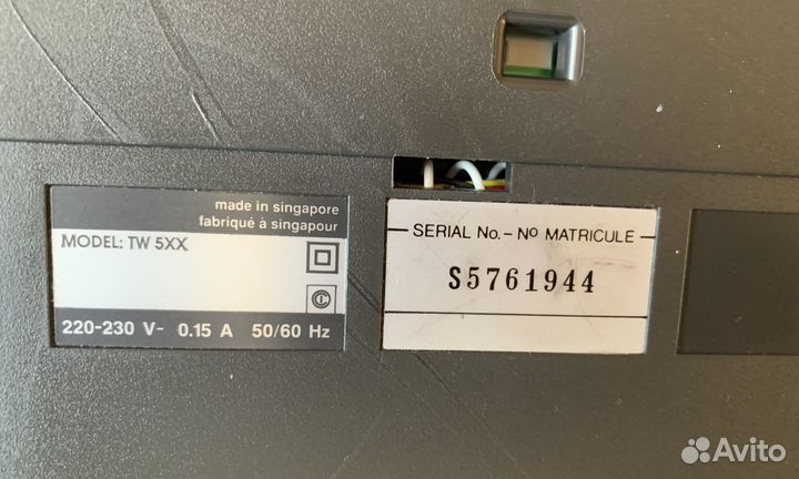 Печатная машинка olivetti