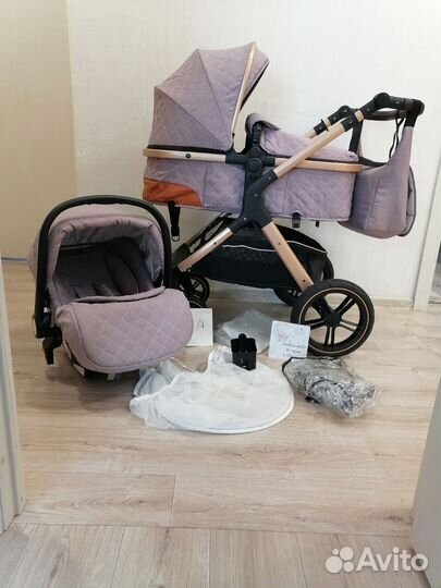Коляска Belecoo 3в1(как с магазина)