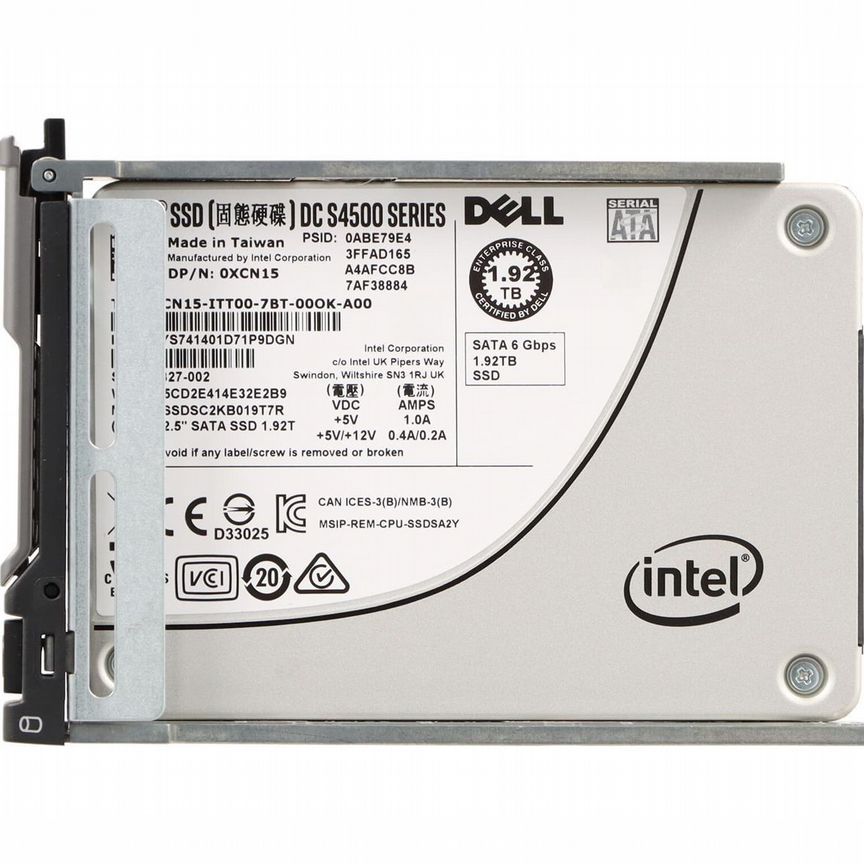 [XCN15] Жесткий Диск Dell 1.92tb Sata3 2,5" Ssd Xcn15
