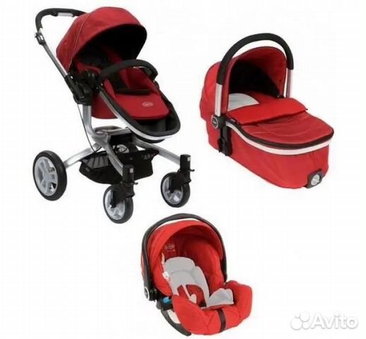 Коляска 3 в 1 Graco