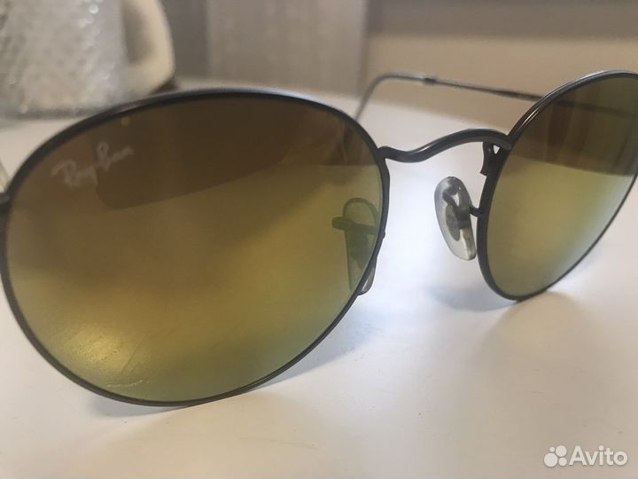 Очки оригинал ray ban round metal 3447