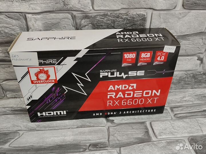 Sapphire RX 6600 XT 8 Gb