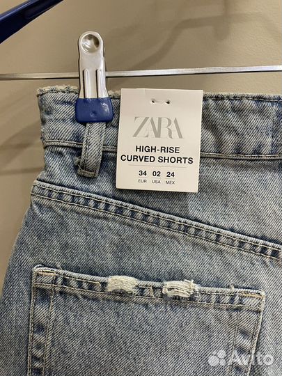 Новые шорты Zara 34