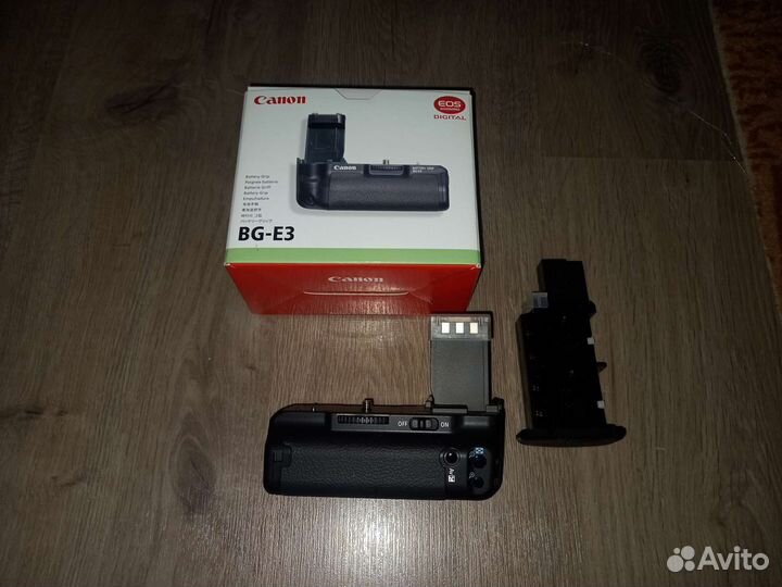 Батарейный блок для canon Battery grip BG-E3