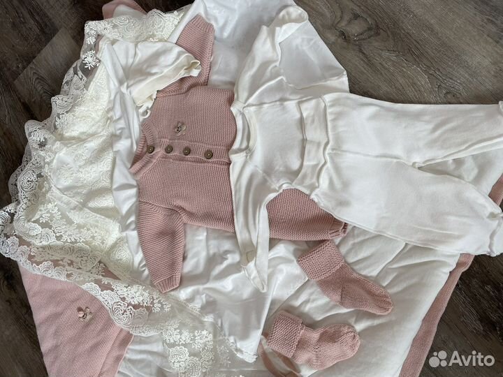 Конверт на выписку для девочки зима