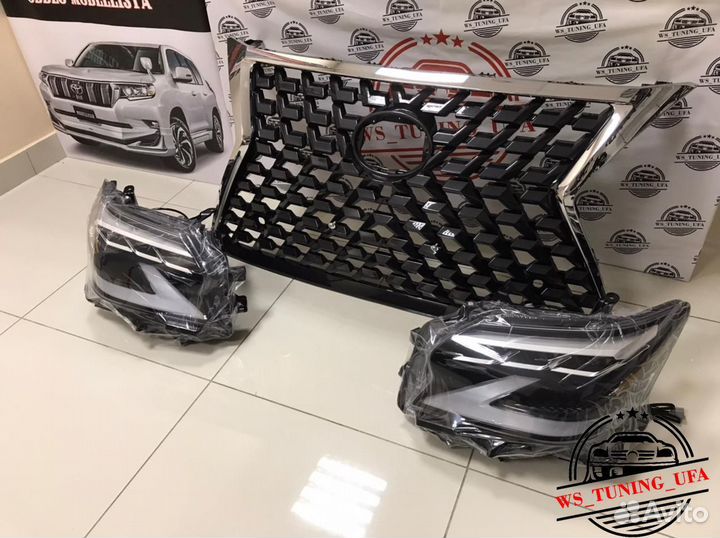 Комплект рестайлинга на lexus GX 460 T462