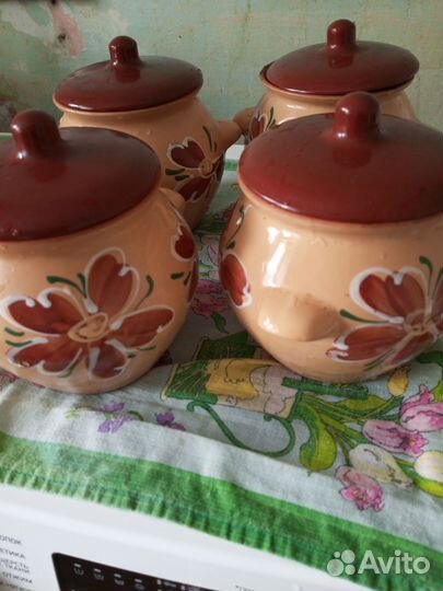 Горшочки для запекания керамические