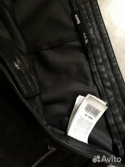 Брюки кожаные 48/50