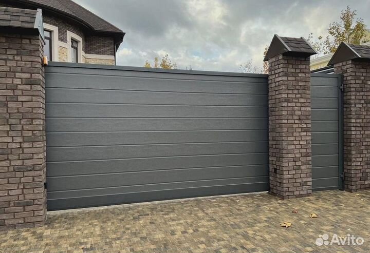 Секционные ворота. Гаражные и промышленные