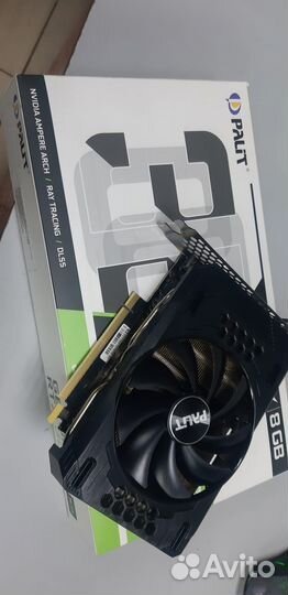 Видеокарта Palit GeForce RTX 3060 StormX 8Gb вг