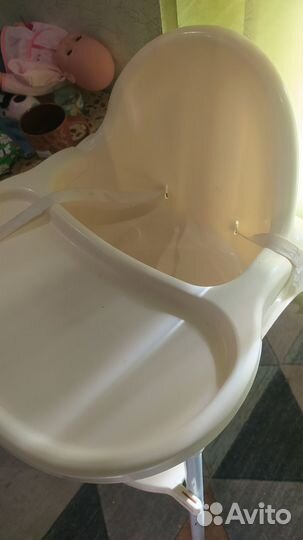 Пластиковый детский стульчик