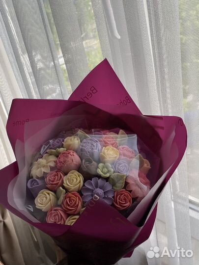 Шоколадные цветы