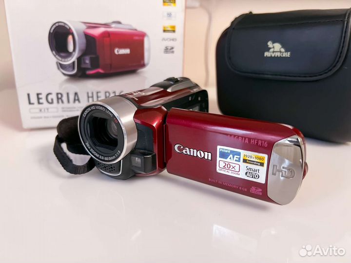 Видеокамера canon legria hf r16