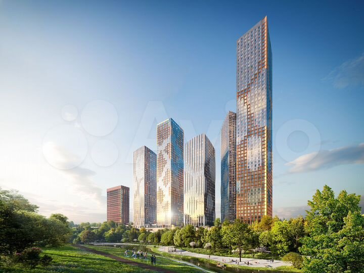 3-к. квартира, 61 м², 38/54 эт.