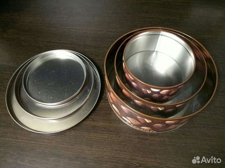 Коробки металлические для хранения