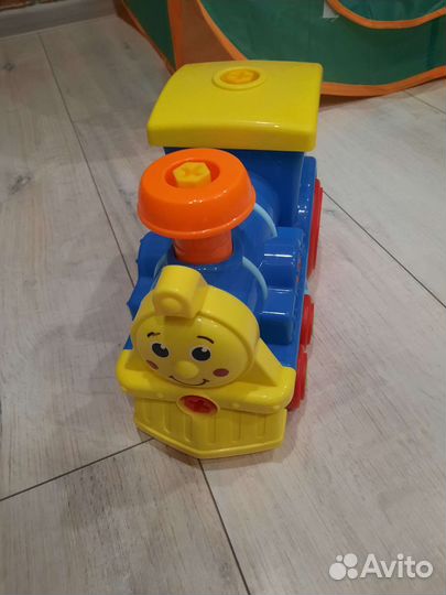 Паровоз,машинка детская, пазл