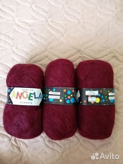 Пряжа мохер