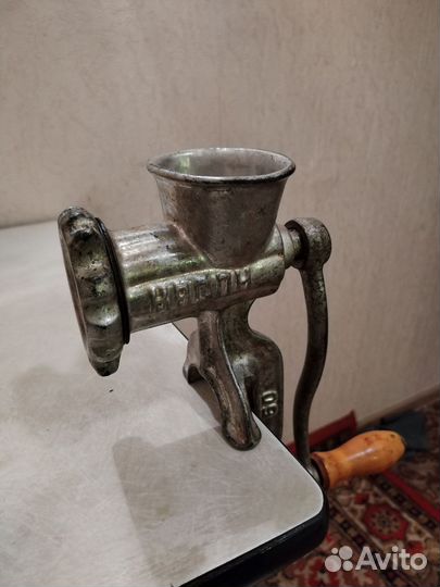 Мясорубка СССР чугунная