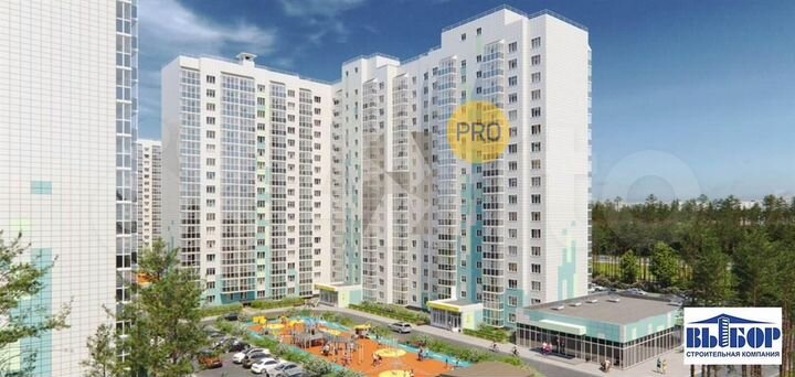 Квартира-студия, 28 м², 8/17 эт.