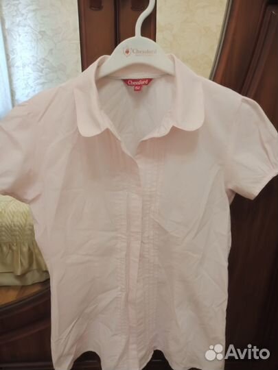 Блузка школьная 152 на девочку