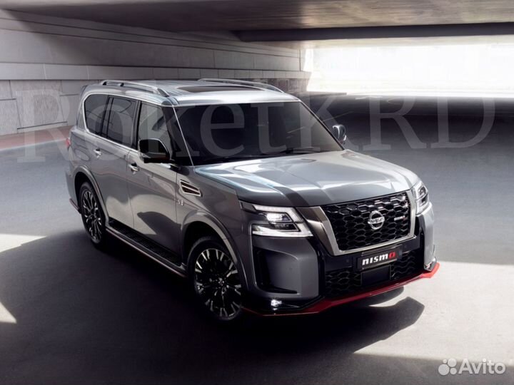 Рестайлинг Nissan Patrol y62 nismo 2020 W4910