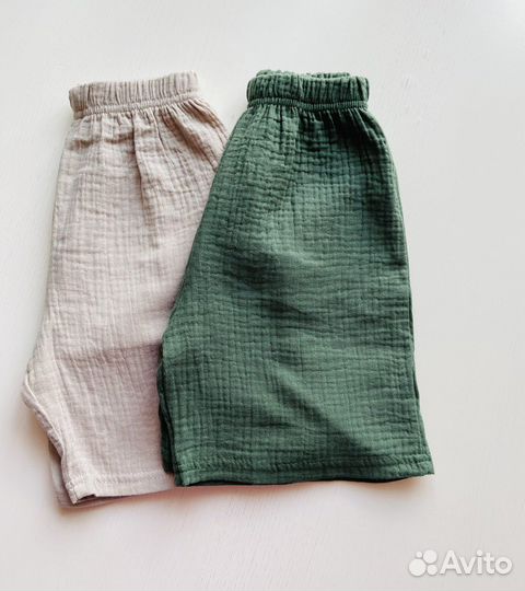 Шорты детские муслиновые