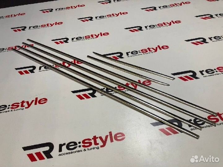 Отсечки окон Toyota Land Cruiser Prado 150 Прямые