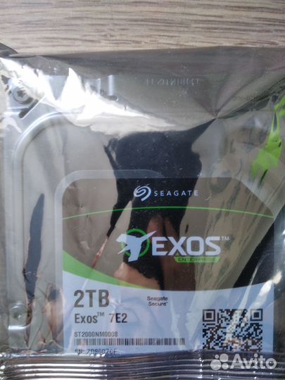 Жесткий диск Seagate Exos 7E2 2 Тб ST2000NM0008