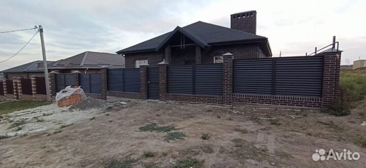 Забор из жалюзи под ключ