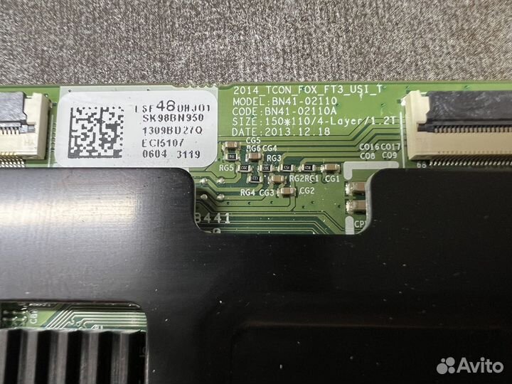 Main, tcon для телевизора Samsung UE48H6400AK